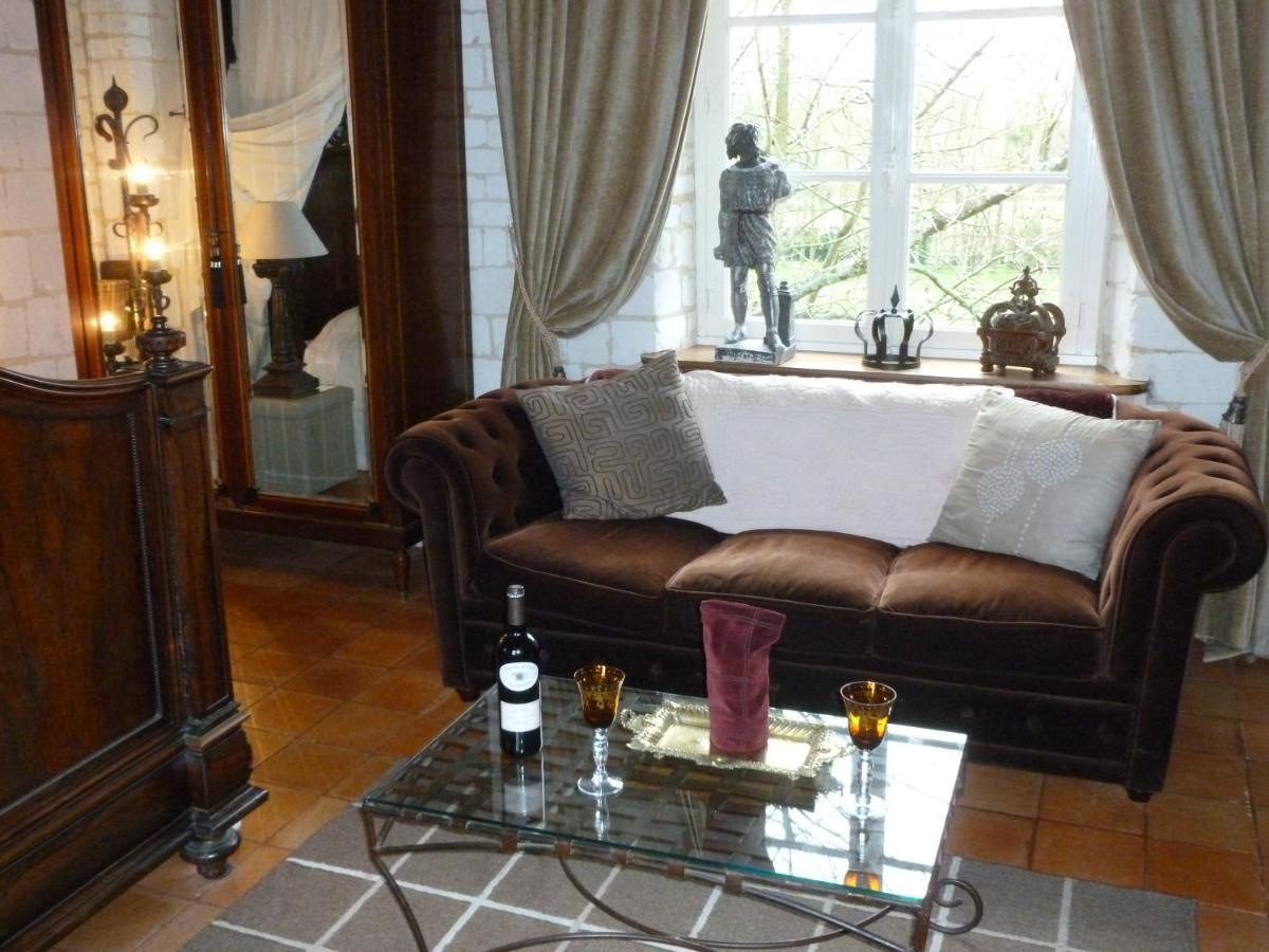 مبيت وإفطار Marles-sur-Canche Manoir Francis الغرفة الصورة